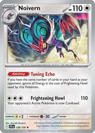 Noivern (128) [SV09 Journey Together] Reverse Holofoil - Rare