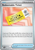 Redeemable Ticket (156) [SV09 Journey Together] - Uncommon