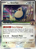 Hop's Snorlax (Prerelease) [Staff] (184) [SV Scarlet & Violet Promo Cards] Holofoil - Promo