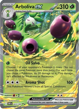 Arboliva ex (023) [SV10 Destined Rivals] Holofoil - Double Rare