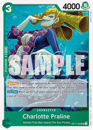Charlotte Praline (OP11-029) - A Fist of Divine Speed