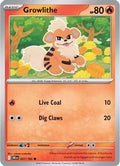 Growlithe (027) [SV10 Destined Rivals] Reverse Holofoil - Common