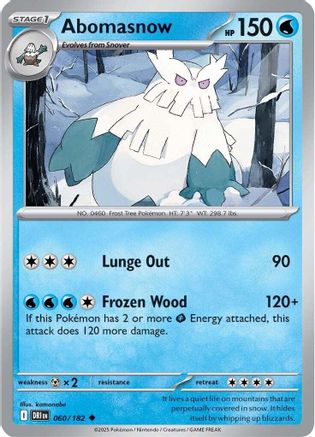 Abomasnow (060) [SV10 Destined Rivals] - Uncommon