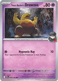 Team Rocket's Drowzee (079) [SV10 Destined Rivals] Reverse Holofoil - Common