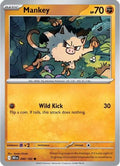 Mankey (090) [SV10 Destined Rivals] Reverse Holofoil - Common