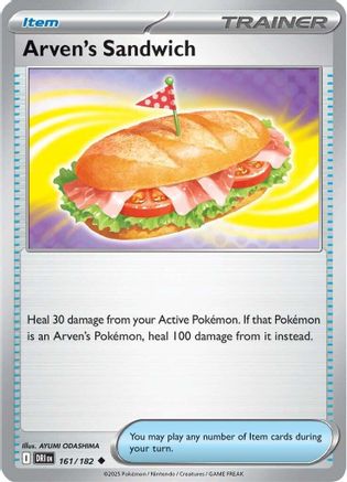 Arven's Sandwich (161) [SV10 Destined Rivals] - Uncommon