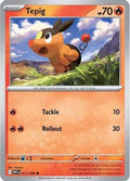 Tepig (011) [SV White Flare] Reverse Holofoil - Common