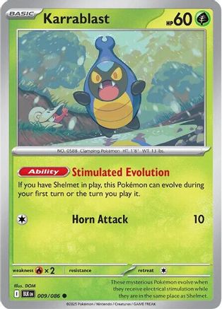 Karrablast (009) [SV Black Bolt] - Common
