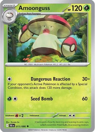 Amoonguss (011) [SV Black Bolt] - Uncommon