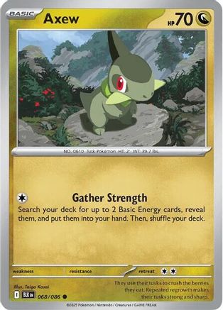 Axew (068) [SV Black Bolt] - Common