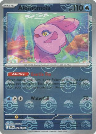 Alomomola (Poke Ball Pattern) (024) [SV Black Bolt] Holofoil - Uncommon