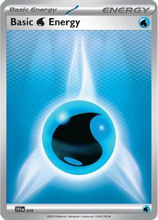 Basic Water Energy (019) [SVE Scarlet & Violet Energies] Reverse Holofoil - Common