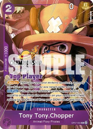 Tony Tony.Chopper (CS 25-26 Top Player Pack) (OP07-066) - One Piece Promotion Cards Foil