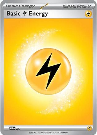 Basic Lightning Energy (004) [MEE Mega Evolution Energies] - Common