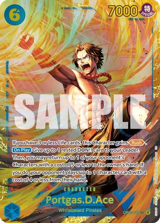 Portgas.D.Ace (119) (OP13-119) - Carrying On His Will Foil