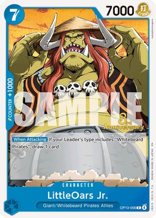 LittleOars Jr. (OP13-056) - Carrying On His Will: 3rd Anniversary Tournament Cards