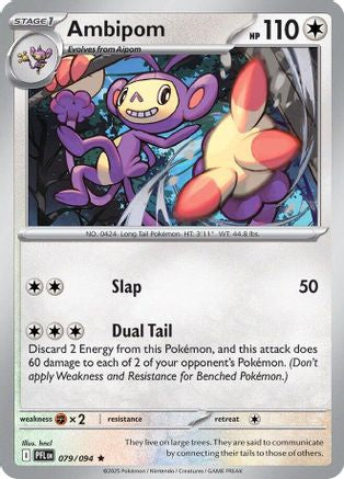 Ambipom (079/094) [ME02 Phantasmal Flames] Holofoil - Rare