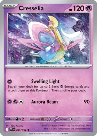 Cresselia (039) [ME02 Phantasmal Flames] Reverse Holofoil - Uncommon