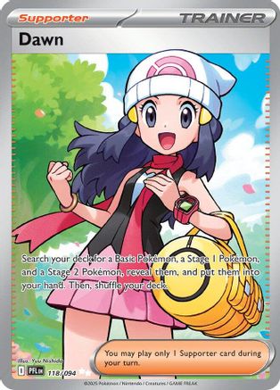 Dawn (118/094) [ME02 Phantasmal Flames] Holofoil - Ultra Rare