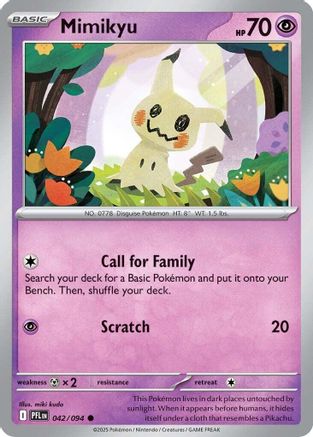 Mimikyu (042) [ME02 Phantasmal Flames] - Common