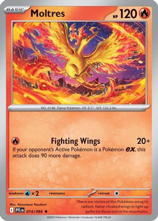 Moltres (014) [ME02 Phantasmal Flames] Reverse Holofoil - Rare