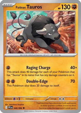 Paldean Tauros (048) [ME02 Phantasmal Flames] - Uncommon