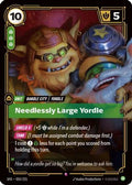 Needlessly Large Yordle (055/221) - Spiritforged Foil