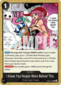 I Knew You People Were Behind This. (EB03-049) - Extra Booster: One Piece Heroines Edition