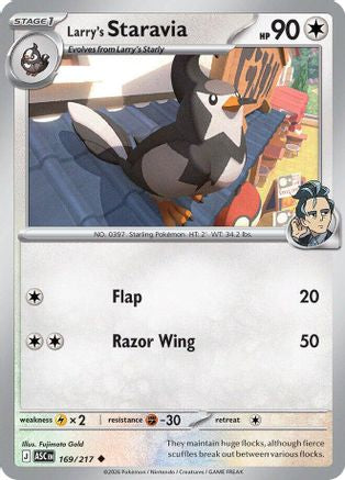 Larry's Staravia (169) [ME Ascended Heroes] - Uncommon