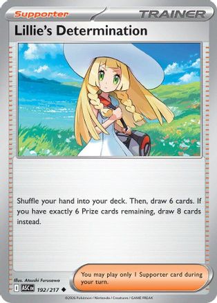 Lillie's Determination (192) [ME Ascended Heroes] - Uncommon