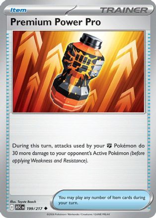 Premium Power Pro (199) [ME Ascended Heroes] Reverse Holofoil - Uncommon