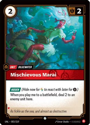 Mischievous Marai (003/219) - Unleashed