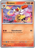 Braixen (012) [ME04 Chaos Rising] Reverse Holofoil - Common