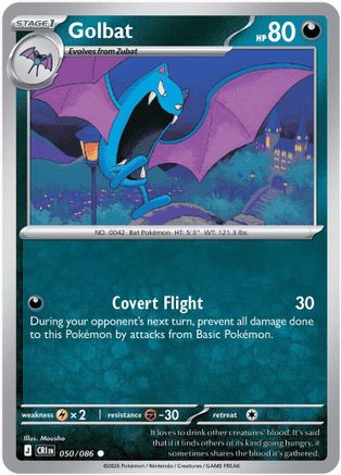 Golbat (050) [ME04 Chaos Rising] - Common