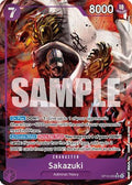 Sakazuki (Alternate Art) (OP16-065) - The Time of Battle Foil