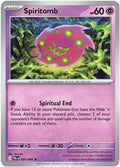 Spiritomb (035) [ME05 Pitch Black] Holofoil - Rare