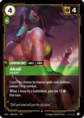 Akali - Silent (038/166) - Vendetta Foil