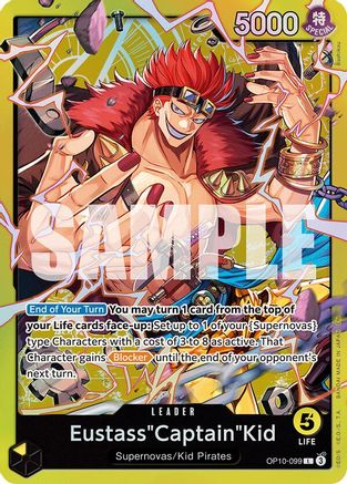 Eustass"Captain"Kid (OP10-099) (OP10-099) - Starter Deck 36: YELLOW Eustass"Captain"Kid Foil