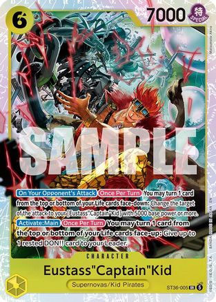 Eustass"Captain"Kid (ST36-005) (ST36-005) - Starter Deck 36: YELLOW Eustass"Captain"Kid Foil