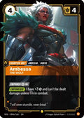 Ambessa - The Wolf (Alternate Art) (084a/166) - Vendetta Foil