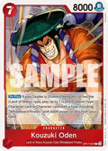 Kouzuki Oden (OP17-007) - The World's Strongest Warriors Foil