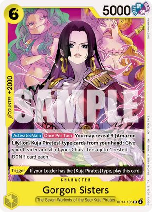 Gorgon Sisters (Tournament Pack 2026 Vol. 3) (OP14-105) - One Piece Promotion Cards