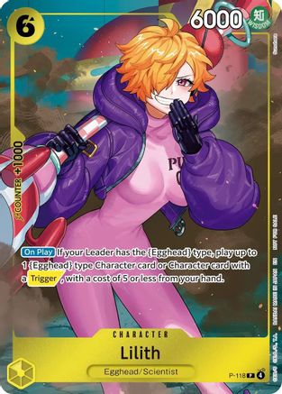 Lilith (Event Pack Vol. 9) (P-118) - One Piece Promotion Cards Foil