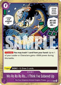 Wo Ro Ro Ro Ro... I Think I've Sobered Up (OP17-076) - The World's Strongest Warriors Foil