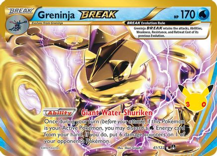 Greninja BREAK (041) [ME 30th Celebration Classic Collection] Holofoil - Classic Collection