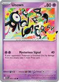 Unown (072) [ME 30th Celebration] Holofoil - Common