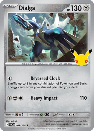 Dialga (103) [ME 30th Celebration] Holofoil - Rare