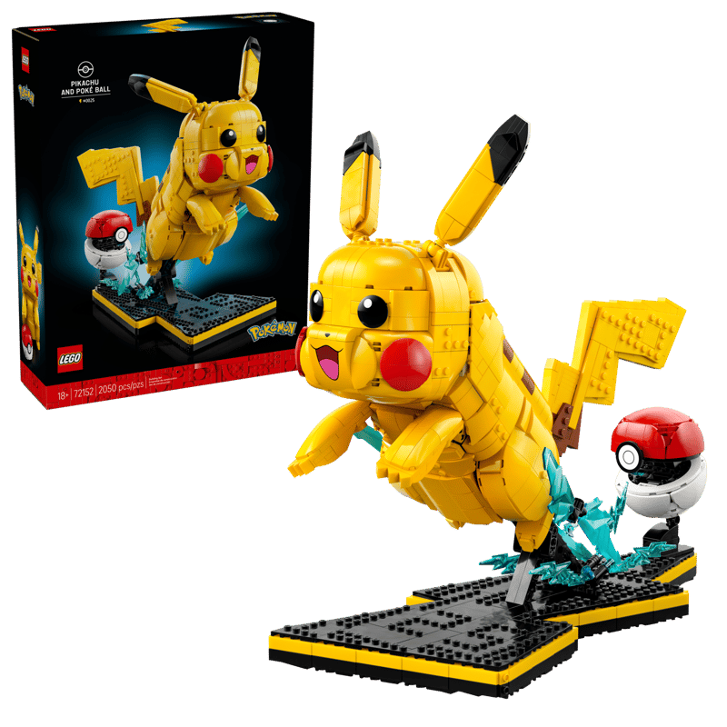 LEGO Pokémon Pikachu and Poké Ball