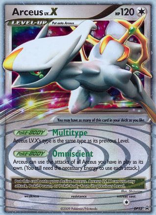Arceus LV.X - DP53 (DP53/56) [Diamond and Pearl Promos] Holofoil - Promo