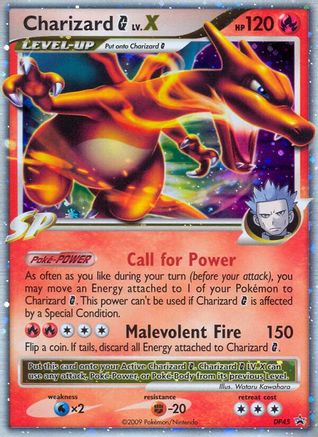 Charizard G LV.X (DP45/56) [Diamond and Pearl Promos] Holofoil - Promo